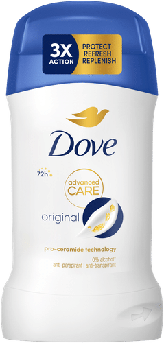Dove 72h 高级护理原味止汗香体膏棒 含神经酰胺技术 50 ML