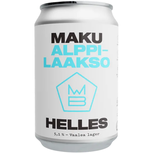 Maku Brewing 5,1 % 0.33l Helles olut tlk｜Maku Brewing 5.1% 0.33l 希腊饮料不含税
