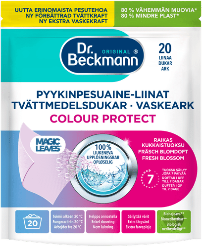 Dr. Beckmann 魔术叶洗衣片彩色