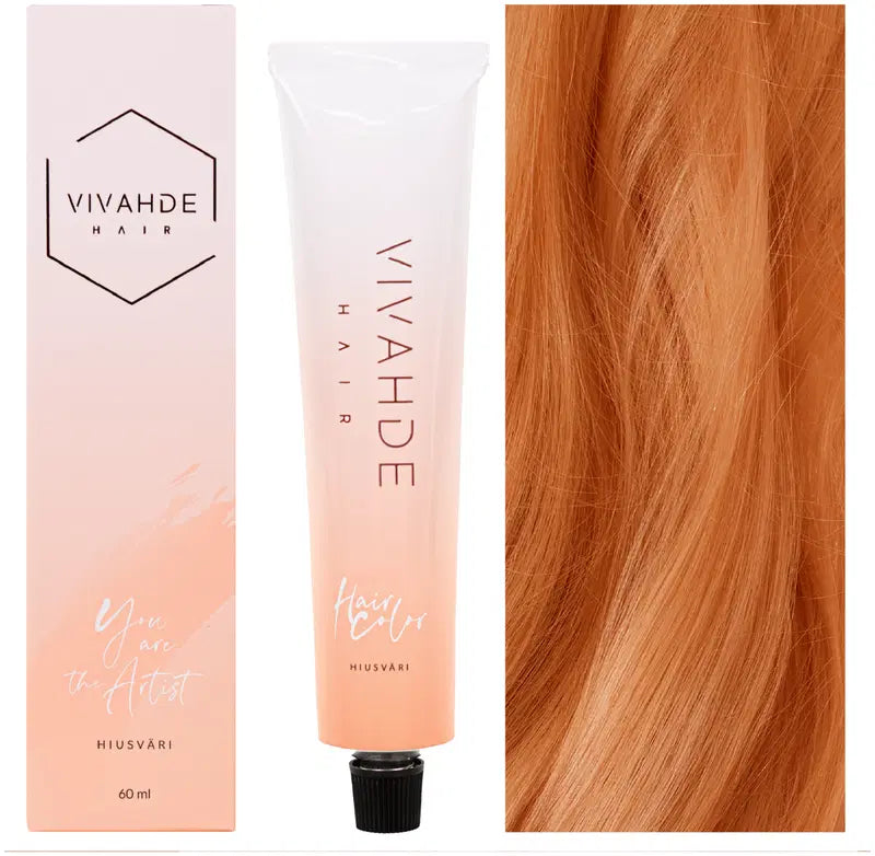 Vivahde Hair 10 C铜色染发剂 60 ml｜Vivahde Hair 10 C Kupari hiusväri  60 ml