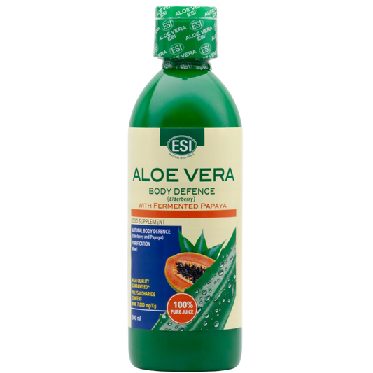 ESI芦荟全果汁木瓜与黑接骨木 500 ml