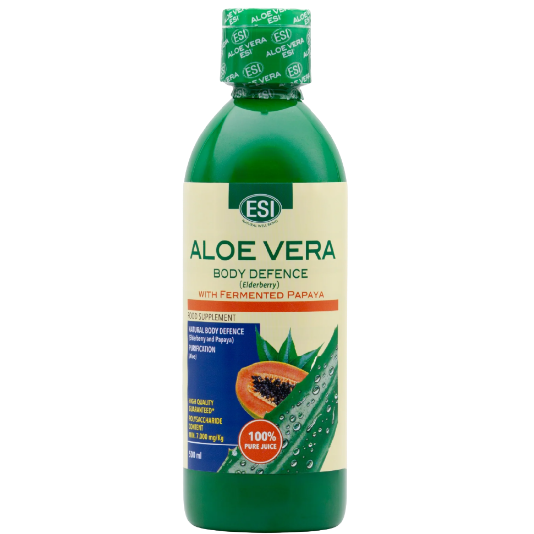 ESI芦荟全果汁木瓜与黑接骨木 500 ml