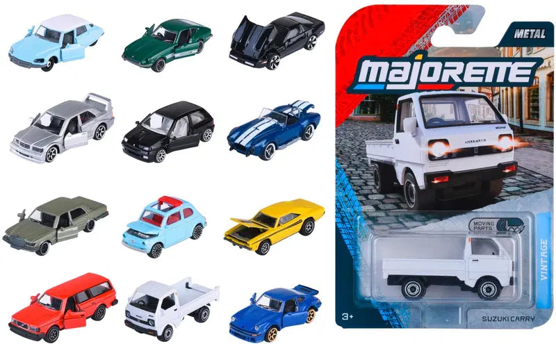Majorette Vintage Premium 汽车（压铸），7.5厘米，混装，多款，单件出售｜Majorette Vintage Premium auto (die-cast), 7,5 cm, lajitelma, useita erilaisia, myydään yksittäin