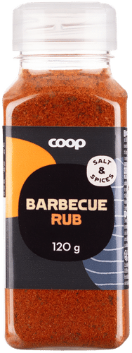 Coop 烧烤调味料 120g｜Coop BBQ rub mausteseos 120g