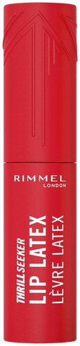 Rimmel Thrillseeker Lip Latex 6 ml, 400 Rimmel Red nestemäinen huulipuna