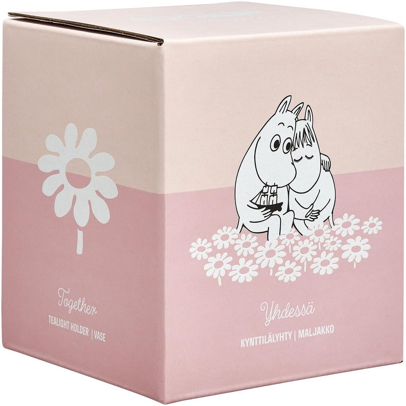 Muurla 蜡烛灯/花瓶 姆明一体式 10cm｜Kynttilälyhty/maljakko muumi yhdessä 10cm