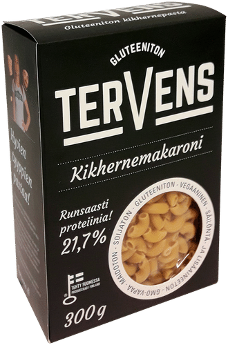 Tervens 鹰嘴豆通心粉 300g｜Tervens kikhernemakaroni 300g