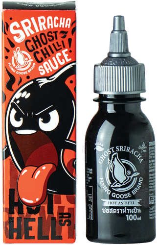 Flying Goose 幽灵是拉差辣椒酱 100 ml｜Flying Goose Ghost Sriracha 100 ml