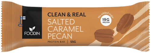 Foodin Clean&Real蛋白棒 咸焦糖碧根果 55g