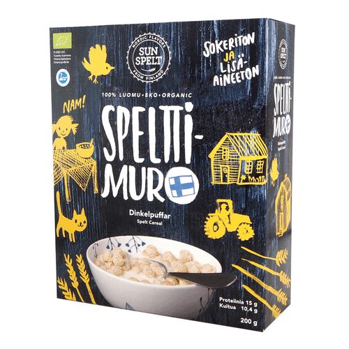Sunspelt Spelttimuro 200g｜SunSpelt 斯佩尔特小麦麦片 200g