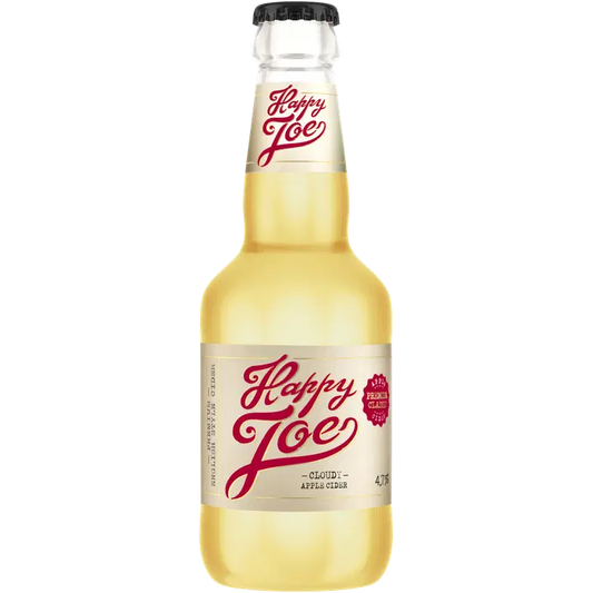 Happy Joe Cloudy Apple siideri 4,7% 0,275 l｜Hartwall 快乐乔多云苹果饮品 4.7% 0,275 l