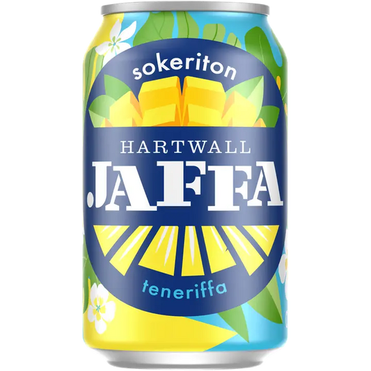 Hartwall Jaffa Teneriffa Sokeriton virvoitusjuoma 0,33 l｜Hartwall Jaffa 特内里费岛无糖软饮料 0,33 l
