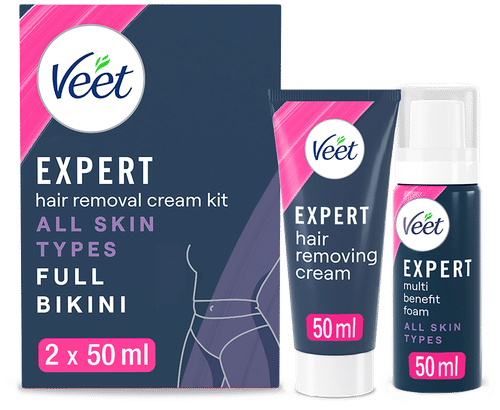 Veet Expert 全身比基尼脱毛套装 适合所有肤质 2x50ml