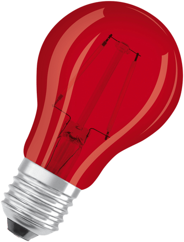 OSRAM LED彩色灯泡 Star Decor 2.5W 红色 45lm E27 玻璃