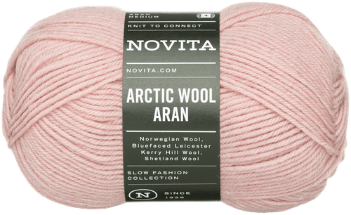 Novita Arctic Wool Aran纱线100克霜冻542