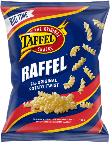 Taffel Raffel薯片 180g