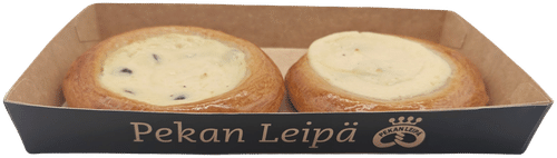 Pekan Leipä Rahkapiirakka sitruunainen 2kpl 220g｜Pekan Leipä 柠檬凝乳馅饼（2个装） 220g