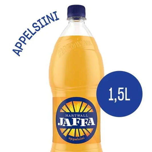 Hartwall Jaffa Appelsiini virvoitusjuoma 1,5 l｜Hartwall Jaffa 橙子软饮料 1,5 l