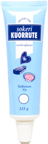 Golden Star Sokerikuorrute valkoinen 125g｜Golden Star 白色糖霜 125g