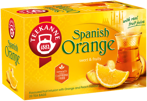 Teekanne Spanis Orange hedelmähauduke 20x2,2g｜Teekanne 西班牙橙子炖水果 20x2,2g