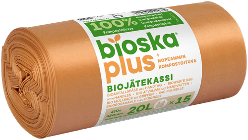 Bioska Sanka-BioskaPlus 20升生物垃圾袋