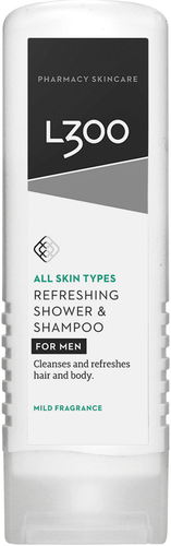 L300 For Men 清爽沐浴露与洗发水 温和香型 保湿 250ml