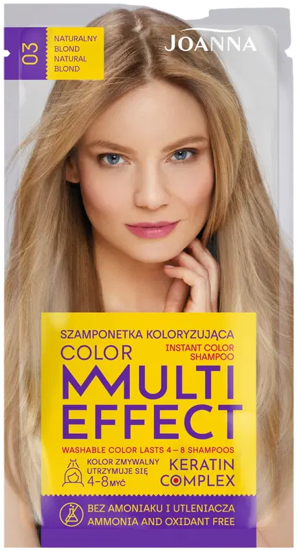 Joanna 多效洗发水 自然金发03｜Joanna Multi Effect shampoo Natural Blond 03