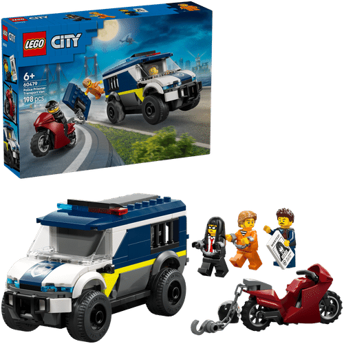 LEGO City Police LEGO® City Police 60479 警用囚车｜LEGO® City Police 60479 Poliisin vankienkuljetusauto