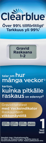 Clearblue 数字验孕棒（周数显示） 1kpl