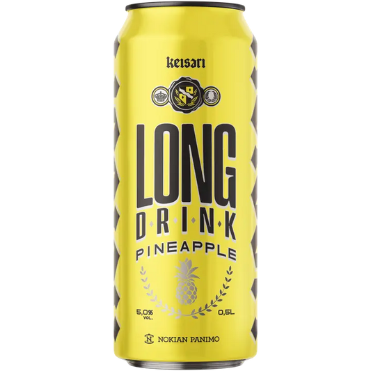 Keisari Pineapple Long Drink 5,0 til-% 0,5l｜Keisari 菠萝长饮 5.0 vol% 0,5l