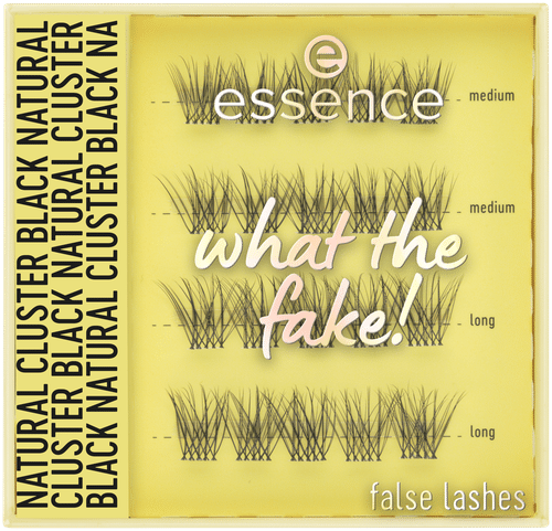 Essence what the fake! 假睫毛 06 natural cluster black 1 g