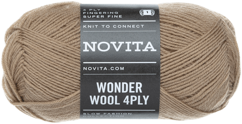 Novita Wonder Wool 4股毛线 50克 沙洲 618