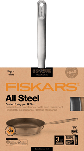 Fiskars 全钢煎锅 24cm｜Fiskars paistinpannu All Steel 24cm