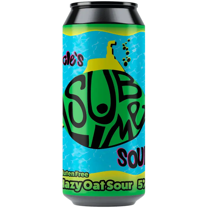 Uncle's SubLime Oat Sour w/ Lime 5% 0,44 L TLK｜None Uncle's SubLime 酸燕麦 5% 0.44 L 增值税