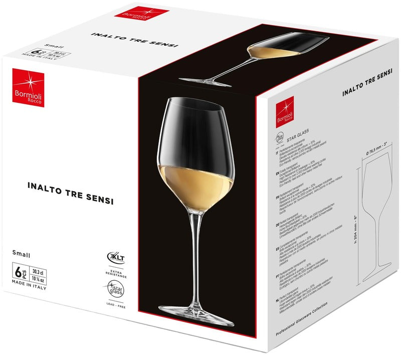 Bormioli Rocco 酒杯 InAlto Tre Sensi 30厘升 6 kpl