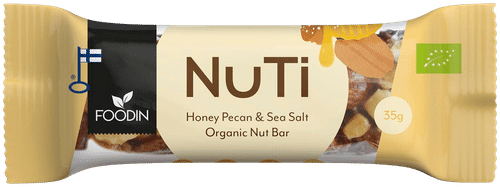 Foodin NUTI蜂蜜碧根果海盐有机 35g