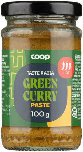 Coop Taste of Asia 绿咖喱酱 100 g