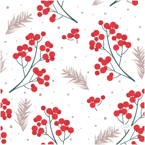 Duni Berrie Merrie餐巾纸 33x33cm 三层 20kpl