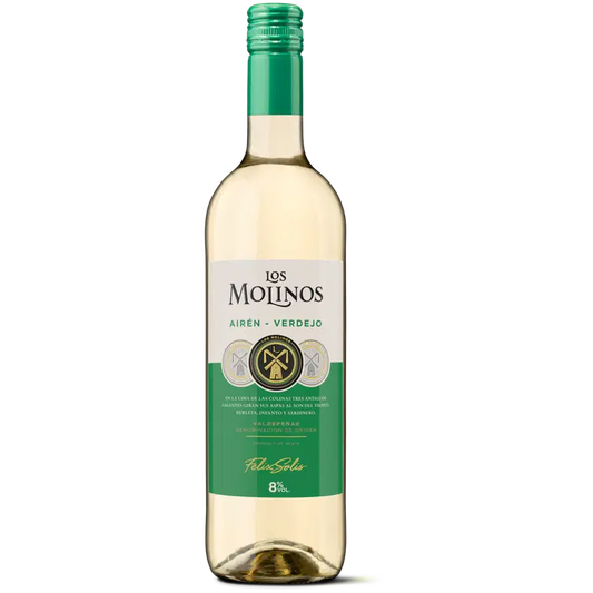 Los Molinos White 8,0 til-% 75cl pullo｜Los Molinos 白色 8.0 vol% 75cl 瓶