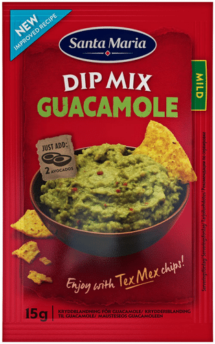 Santa Maria 鳄梨酱蘸料混合调味料 15 g｜Santa Maria Guacamole Dip Mix Mausteseos 15 g