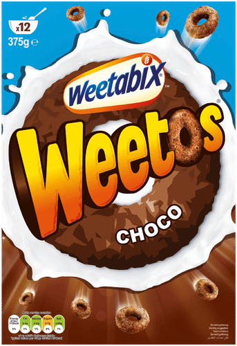 Weetos Suklaanmakuiset rapeat vehnärinkulat 375 g｜Weetos 巧克力味脆麦圈 375 g