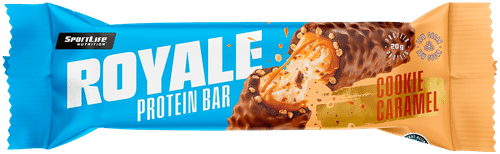 Sportlife Nutrition Royale蛋白棒60克曲奇焦糖味｜SportLife Nutrition Royale Protein Bar 60g Cookie Caramel proteiinipatukka