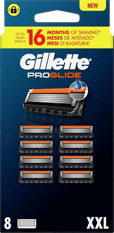 Gillette Proglide 8片刀头｜Gillette Proglide 8kpl terä