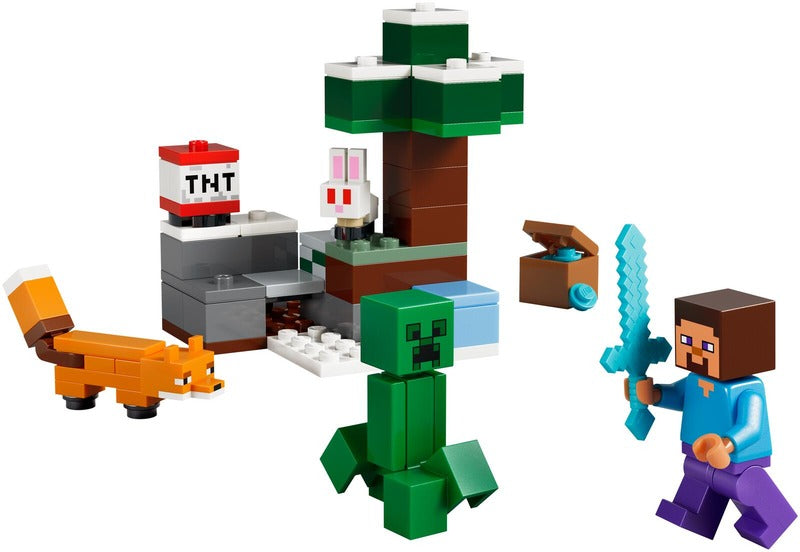 LEGO 史蒂夫针叶林冒险｜LEGO® Minecraft 21583 Steven seikkailu Taiga-metsässä