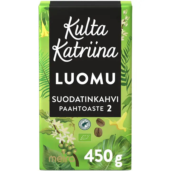 Kulta Katriina Luomu suodatinkahvi RAC 450g｜Kulta Katriina 有机滴滤咖啡 RAC 450g