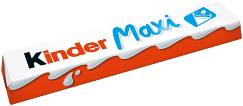 Kinder Maxi牛奶巧克力奶味夹心21克（1块）