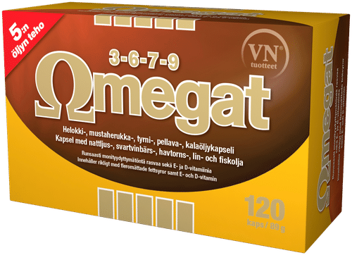 Via Naturale Omega 3-6-7-9 120粒 Via Naturale
