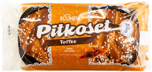 Elonen Pitkoset Toffee 250g vegaaninen｜Elonen 太妃糖夹心酥 250克 素食