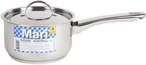 OPA Mari Steel 平底锅 不锈钢 1,5l