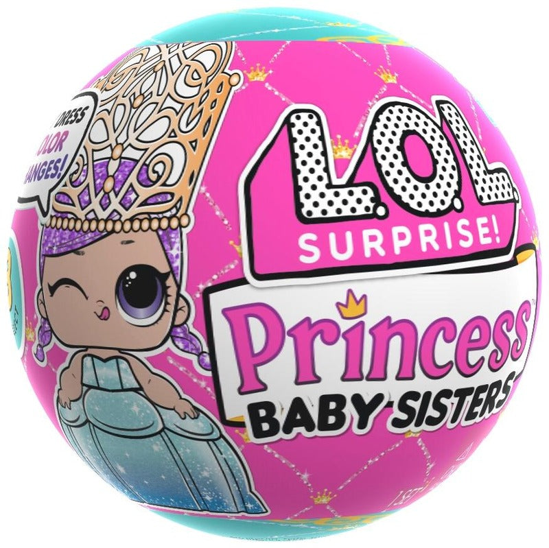 LOL L.O.L. 公主宝贝妹妹惊喜娃娃｜L.O.L. Princess Baby Sister Yllätysnukke